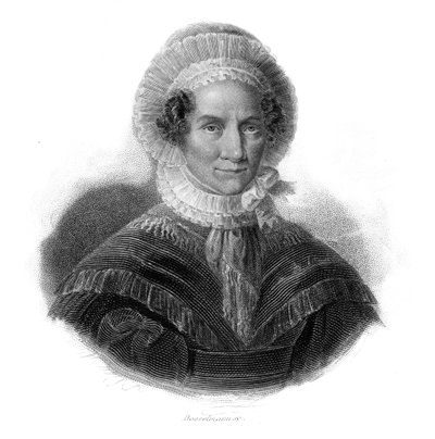 Portrett av grevinne Giuseppa Bellini Tornielli (født i 1776) i "" Portretter og historie om nyttige menn: menn og kvinner i alle land og alle forhold, som skaffet seg rettigheter til anerkjennelse av menn"" publisert og formidlet av Societe Monty av Anonymous Anonymous