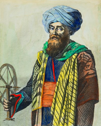 Portrett av Domingo Badia y Leblich (også kalt Ali Bey) (1767-1818) Spansk offiser, Privee Collection av Anonymous Anonymous
