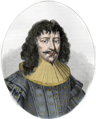 Portrett av Francois-Henri de Montmorency-Bouteville, kalt Marechal de Luxembourg av Anonymous Anonymous
