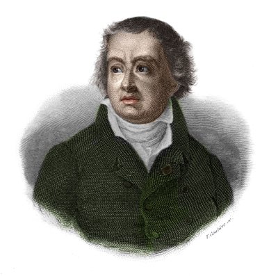 Portrett av Francois Alexandre Frederic de La Rochefoucauld, hertug av Liancourt, deretter hertug av La Rochefoucauld (Rochefoucauld-Liancourt) (1747-1827) i "" Portretter og historie om nyttige menn: menn og kvinner i alle land og alle forhold, som har av Anonymous Anonymous