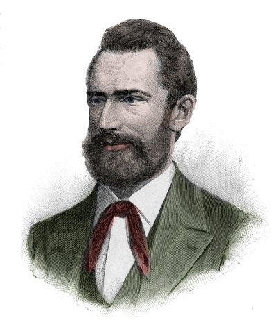 Portrett av Frederich Wilhelm Ludwig Leichhardt (1813-1848?) prøyssisk (tysk) oppdagelsesreisende og naturforsker - Ludwig Leichhardt, prøyssisk oppdagelsesreisende og naturforsker av Australia av Anonymous Anonymous