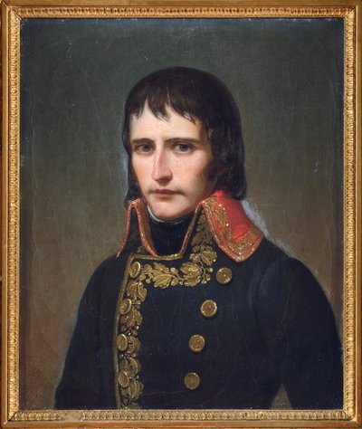 Portrett av general Bonaparte (1769-1821), Anonym . Olje på lerret av Anonymous Anonymous