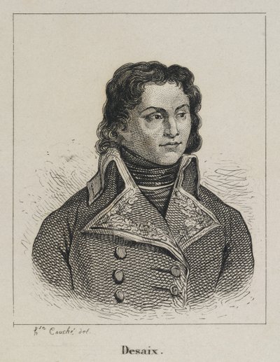 Portrett av general Louis Charles Antoine Desaix av Anonymous Anonymous