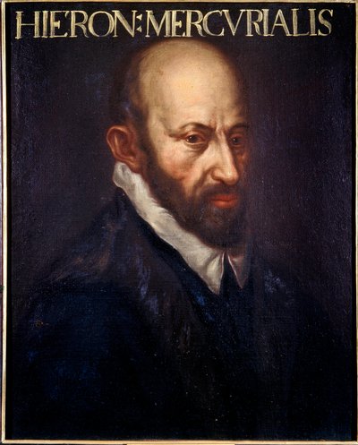 Portrett av Girolamo Mercuriale av Anonymous Anonymous