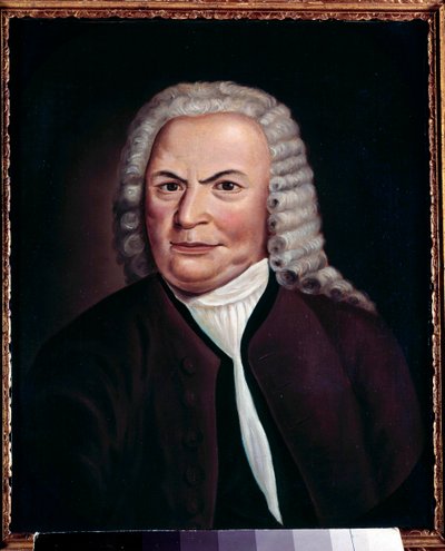 Portrett av Jean Sebastien Bach (Johann Sebastian Bach av Anonymous Anonymous