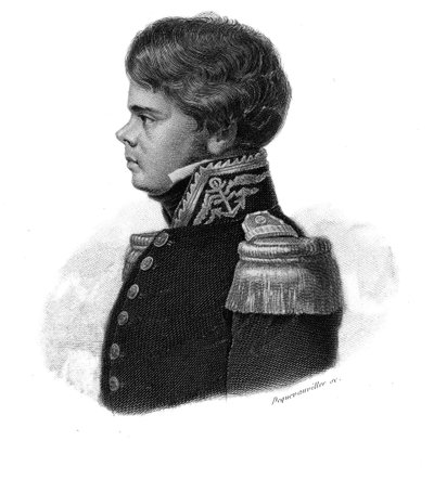 Portrett av Jules Alphonse Rene Poret Baron de Blosseville av Anonymous Anonymous