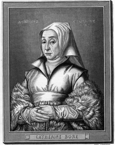 Portrett av Katharina von North av Anonymous Anonymous