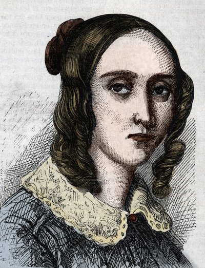 Portrett av Louise Farrenc 1804-1875.Pianist, komponist, fransklærer. av Anonymous Anonymous