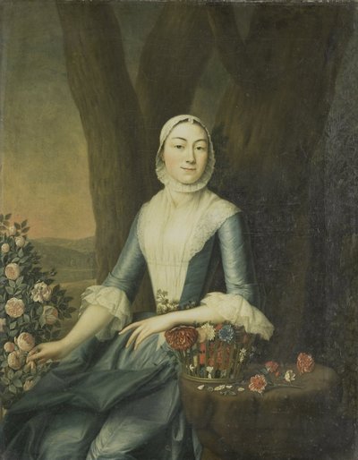 Portrett av Magdalena van Citters, ca. 1760 (olje på lerret) av Anonymous Anonymous