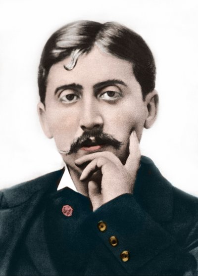 Portrett av Marcel Proust (1871-1922), fransk forfatter rundt 1900 av Anonymous Anonymous
