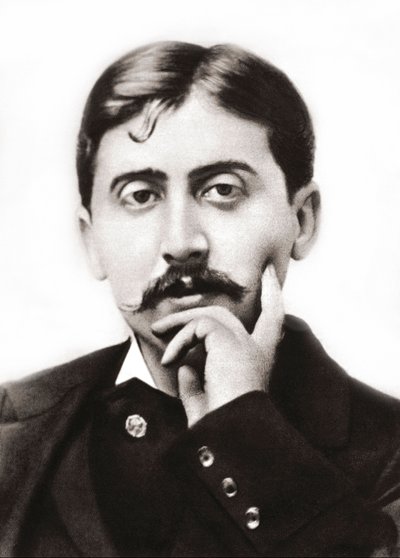 Portrett av Marcel Proust (1871-1922), fransk forfatter rundt 1900 av Anonymous Anonymous