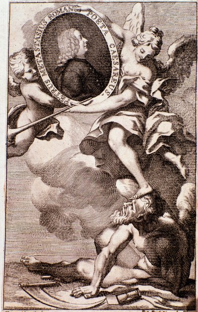 Portrett av Pietro Metastasio (gravering) av Anonymous Anonymous