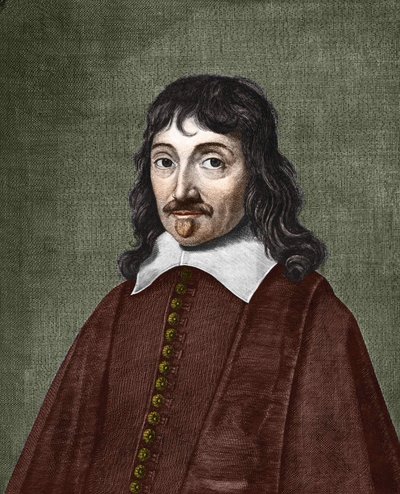 Portrett av Rene Descartes. 1596-1650 av Anonymous Anonymous