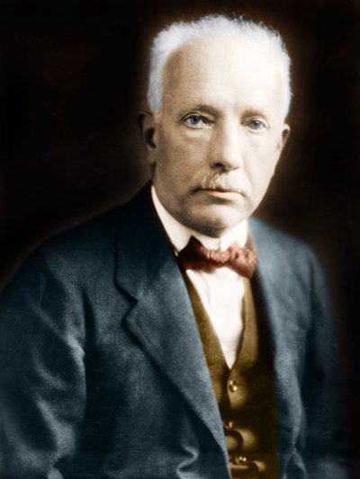Portrait of Richard Strauss (1864-1949), German composer av Anonymous Anonymous