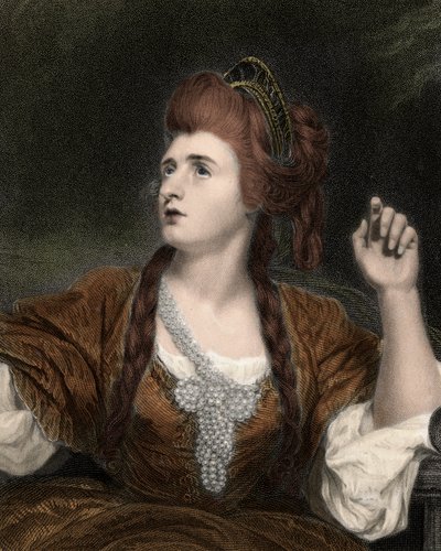 Portrett av Sarah Siddons av Anonymous Anonymous