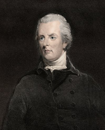 Portrett av William Pitt den unge (1759-1806), britisk statsminister av Anonymous Anonymous