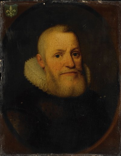 Portrett av en mann av familien Rijswijck eller Van Rijswijk, ca. 1610–1620 (olje på panel) av Anonymous Anonymous