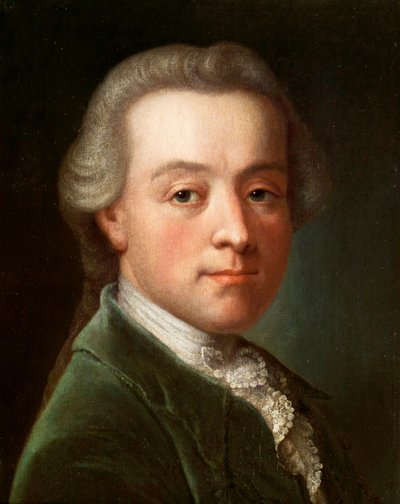 Portrett av komponisten Wolfgang Amadeus Mozart (Olje på lerret, Anonym, ca 1789) av Anonymous Anonymous