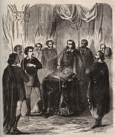 Mottak av en Illuminatus (hemmelig samfunn) - Reception d