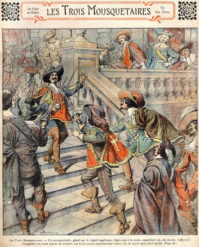 De tre musketerer - D