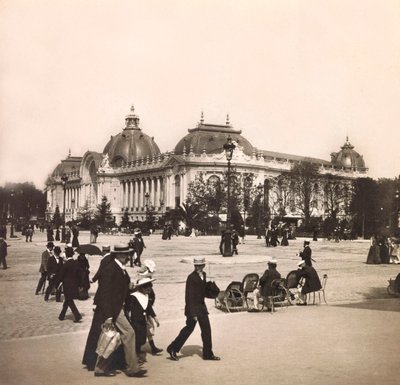 Universell utstilling av 1900 - Exposition Universelle de 1900 i Paris: Le Pepetit Palais - privat samling av Anonymous Anonymous