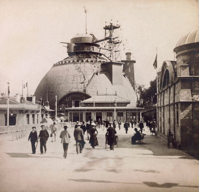 Universal Exposition of 1900 - Exposition Universelle de 1900 i Paris: Le Pavillon du Creusot - privat samling av Anonymous Anonymous