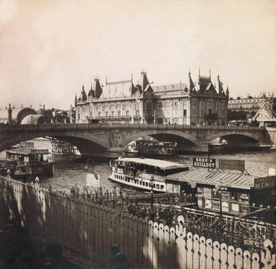 Universell utstilling av 1900 - Exposition Universelle de 1900 i Paris: Paviljongen til byen Paris - privat samling av Anonymous Anonymous