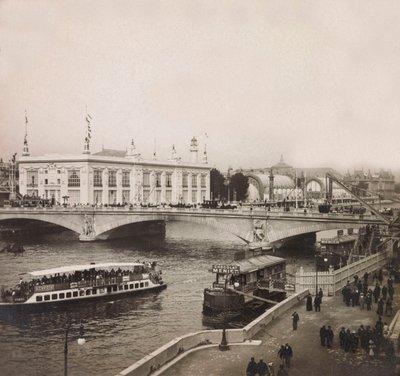 Universell utstilling av 1900 - Exposition Universelle de 1900 i Paris: Palais des Congres - privat samling av Anonymous Anonymous