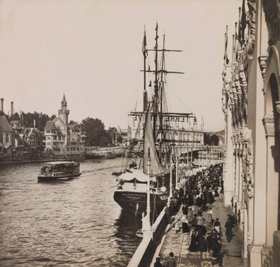Universell utstilling av 1900 - Universell utstilling av 1900 i Paris: Gamle Paris - privat samling av Anonymous Anonymous