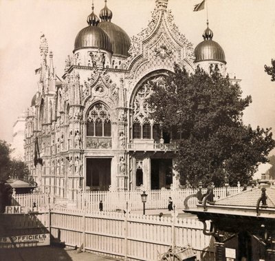 Universell utstilling av 1900 - Universell utstilling av 1900 i Paris: Paviljongen i Italia - privat samling av Anonymous Anonymous