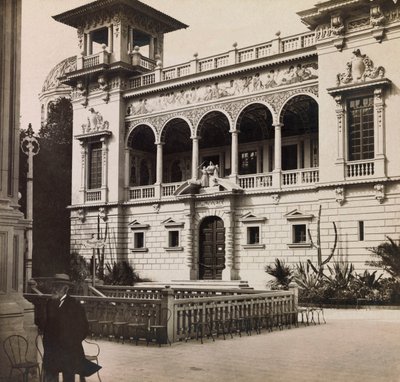 Universell utstilling av 1900 - Universell utstilling av 1900 i Paris: Paviljongen i Monaco - privat samling av Anonymous Anonymous