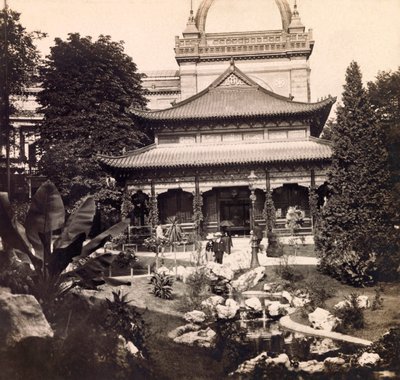 Universell utstilling av 1900 - Universell utstilling av 1900 i Paris: Paviljongen i Kina - privat samling av Anonymous Anonymous