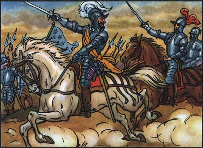Religionskrig: «Kong Henry IV har slaget ved Ivry, 14. mars av Anonymous Anonymous