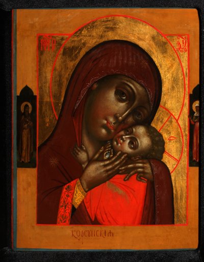 Vår Frue av Korsun Korsunskaya, tidlig på 1800-tallet. av Anonymous Russian icon painter