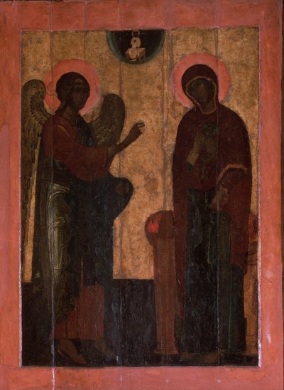 Bebudelsen av Ustyug, andre halvdel av 1500-tallet. av Anonymous Russian icon painter