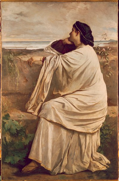 Iphigenia (olje på lerret) av Anselm Feuerbach