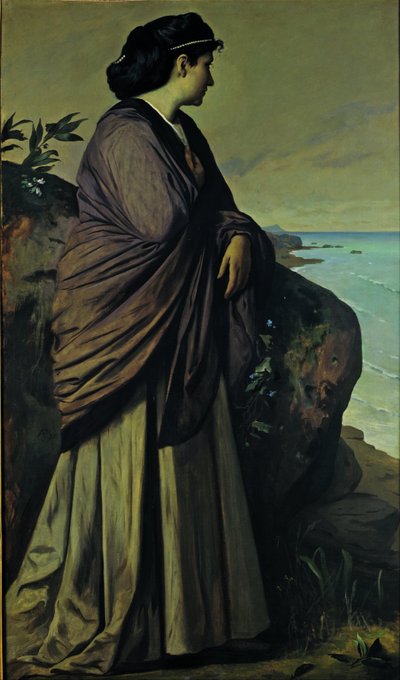 På kysten (Modern Iphigenia) av Anselm Feuerbach