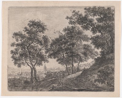 Badende, 1600-tallet. av Anthonie Waterloo