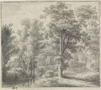 Inngang til skogen Forest Views, serie A (serietittel) av Anthonie Waterloo