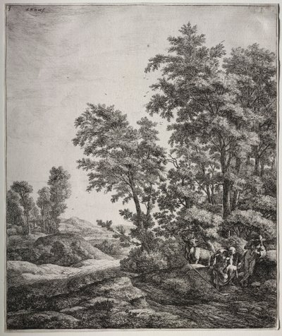 Mercury og Argus. av Anthonie Waterloo