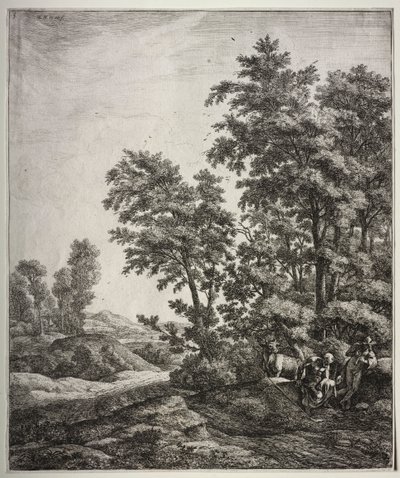 Mercury og Argus. av Anthonie Waterloo