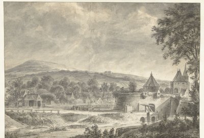 St. Janspoort i Arnhem av Anthonie Waterloo