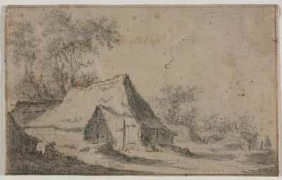The Little Hamlet, andre eller tredje kvartal 1600-tallet. av Anthonie Waterloo