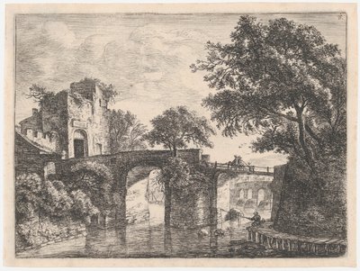 To steinbroer, 1600-tallet. av Anthonie Waterloo
