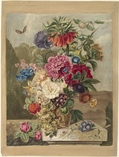blomsterdekorasjon av Anthonie van den Bos