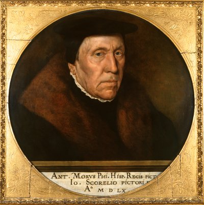 Jan van Scorel (1495-1562) 1560 (olje på panel) av Anthonis van Dashorst Mor