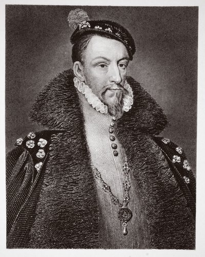 Thomas Radclyffe, jarl av Sussex, gravert av H. Robinson av Anthonis van Dashorst Mor