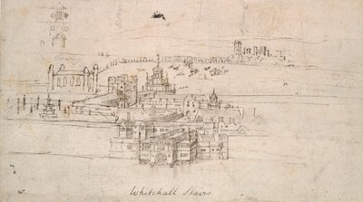 Tower of London, c1550-1560 av Anthonis van den Wyngaerde