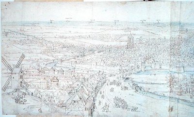 Utrecht av Anthonis van den Wyngaerde