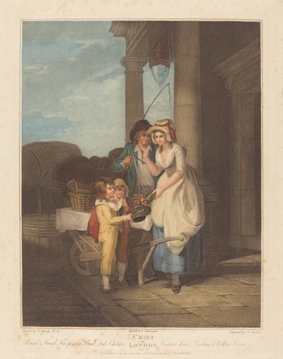 Round and Sound, Five Pence a Pound, Duke Cherries av Anthony Cardon after Francis Wheatley